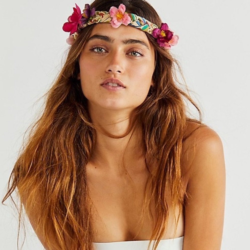 Curried Myrrh -LEILANI SOFT HEADBAND IN PINK / PURPLE